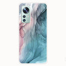 For Xiaomi 12 / 12X 5G Abstract Marble Pattern TPU Phone Case(Abstract Gray)