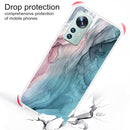 For Xiaomi 12 / 12X 5G Abstract Marble Pattern TPU Phone Case(Abstract Gray)