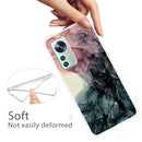 For Xiaomi 12 / 12X 5G Abstract Marble Pattern TPU Phone Case(Abstract Black)