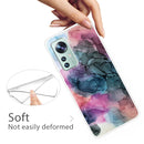 For Xiaomi 12 / 12X 5G Abstract Marble Pattern TPU Phone Case(Abstract Multicolor)