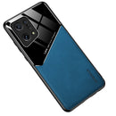 For OPPO Find X5 All-inclusive Leather + Organic Glass Phone Case(Royal Blue)