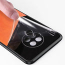 For OPPO Find X5 All-inclusive Leather + Organic Glass Phone Case(Red)