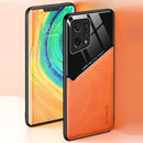 For OPPO Find X5 All-inclusive Leather + Organic Glass Phone Case(Yellow)