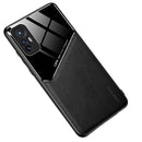 For Xiaomi 12 All-inclusive Leather + Organic Glass Phone Case(Black)