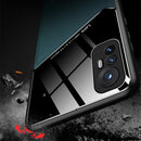 For Xiaomi 12 All-inclusive Leather + Organic Glass Phone Case(Black)