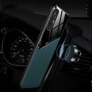 For Xiaomi 12 All-inclusive Leather + Organic Glass Phone Case(Black)