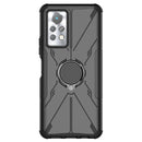 For Infinix Note 11 Pro Armor Bear Shockproof PC + TPU Phone Case with Ring Holder(Black)