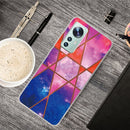For Xiaomi 12 / 12X 5G Marble Pattern TPU Phone Case(HC-A5)