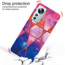 For Xiaomi 12 / 12X 5G Marble Pattern TPU Phone Case(HC-A5)