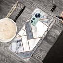 For Xiaomi 12 / 12X 5G Marble Pattern TPU Phone Case(HC-A10)