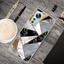 For Xiaomi 12 / 12X 5G Marble Pattern TPU Phone Case(HC-A14)
