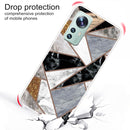 For Xiaomi 12 / 12X 5G Marble Pattern TPU Phone Case(HC-A14)
