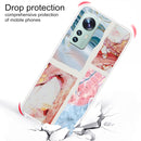 For Xiaomi 12 / 12X 5G Marble Pattern TPU Phone Case(HC-A21)