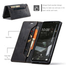 For Samsung Galaxy A53 AutSpace A01 Retro Skin-feel Crazy Horse RFID Leather Phone Case(Black)