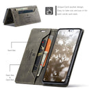 For Samsung Galaxy A53 AutSpace A01 Retro Skin-feel Crazy Horse RFID Leather Phone Case(Coffee)