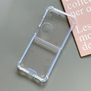 For Huawei P50 Pocket Shockpoof Acrylic Phone Case(Transparent)