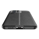 For OPPO Find X5 Pro Litchi Texture TPU Shockproof Phone Case(Black)