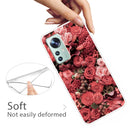 For Xiaomi 12 / 12X 5G Shockproof Painted Transparent TPU Protective Phone Case(Many Red Roses)