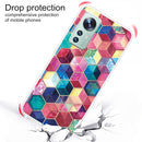 For Xiaomi 12 / 12X 5G Shockproof Painted Transparent TPU Protective Phone Case(Plant Six Sides)