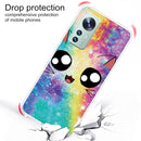 For Xiaomi 12 / 12X 5G Shockproof Painted Transparent TPU Protective Phone Case(Starry Cute Cat)