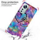 For Xiaomi 12 / 12X 5G Shockproof Painted Transparent TPU Protective Phone Case(Starry Love)