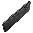 For OPPO Realme 9 Pro+ Carbon Fiber Texture Shockproof TPU Phone Case(Black)