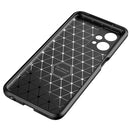 For OPPO Realme 9 Pro Carbon Fiber Texture Shockproof TPU Phone Case(Blue)