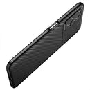 For OPPO Realme 9 Pro Carbon Fiber Texture Shockproof TPU Phone Case(Blue)
