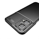 For OPPO Realme 9 Pro Carbon Fiber Texture Shockproof TPU Phone Case(Blue)