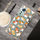 For Xiaomi 12 Pro Painted Shockproof TPU Protective Phone Case(Corgis)