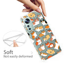 For Xiaomi 12 Pro Painted Shockproof TPU Protective Phone Case(Corgis)