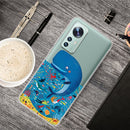For Xiaomi 12 Pro Painted Shockproof TPU Protective Phone Case(Whale Seabed)
