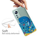 For Xiaomi 12 Pro Painted Shockproof TPU Protective Phone Case(Whale Seabed)