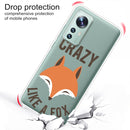 For Xiaomi 12 Pro Painted Shockproof TPU Protective Phone Case(Fox)