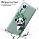 For Xiaomi 12 Pro Painted Shockproof TPU Protective Phone Case(Bamboo Panda)