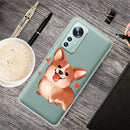 For Xiaomi 12 Pro Painted Shockproof TPU Protective Phone Case(Love Corgi)