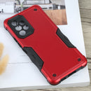 For Samsung Galaxy A53 Non-slip Armor Phone Case(Red)