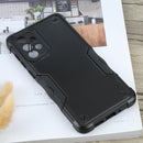 For Samsung Galaxy A73 Non-slip Armor Phone Case(Black)
