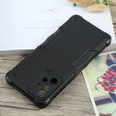 For Samsung Galaxy A73 Non-slip Armor Phone Case(Black)