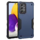 For Samsung Galaxy A73 Non-slip Armor Phone Case(Blue)