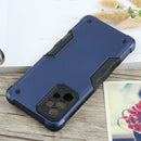 For Samsung Galaxy A73 Non-slip Armor Phone Case(Blue)