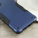 For Samsung Galaxy A73 Non-slip Armor Phone Case(Blue)
