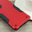For Samsung Galaxy A73 Non-slip Armor Phone Case(Red)