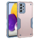 For Samsung Galaxy A73 Non-slip Armor Phone Case(Rose Gold)