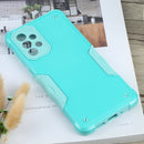 For Samsung Galaxy A73 Non-slip Armor Phone Case(Mint Green)