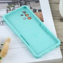 For Samsung Galaxy A73 Non-slip Armor Phone Case(Mint Green)