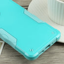 For Samsung Galaxy A73 Non-slip Armor Phone Case(Mint Green)