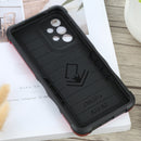 For Samsung Galaxy A33 5G Non-slip Armor Phone Case(Red)