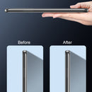 For Huawei P30 Pro Metal Frame Carbon Fiber Phone Case(Blue)