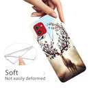 For Samsung Galaxy A03 International Version Shockproof Painted Transparent TPU Protective Phone Case(Dream Deer)